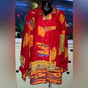 Ladies Russell Kemp plus size blouse size 22